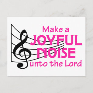 Joyful Noise Postcard