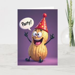 Joyful Nut Birthday Card