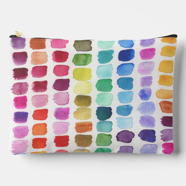 Joyful Palette of Colours - Summer Accessory Pouch (Front)