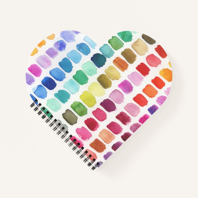 Joyful Palette of Colours - Summer Notebook (Front)