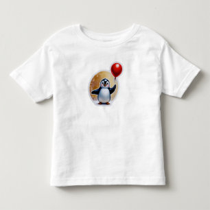 Joyful Penguin Winter's Cutest Friend Toddler T-Shirt
