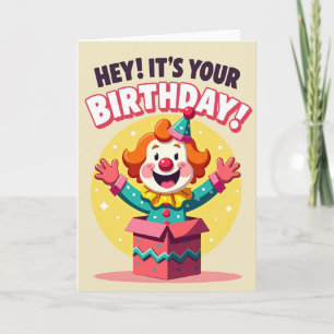 Joyful Performer Birthday Card