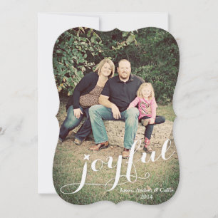 Joyful Photo Holiday Card