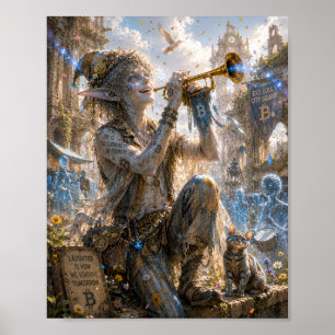 Joyful Pleasure / Pipe Blower / City Square Poster