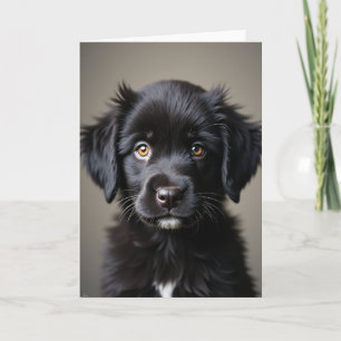 Joyful Pup Art Card