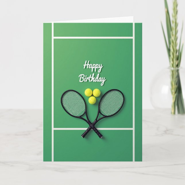 Joyful Racket Ball Card (Front)