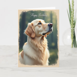 Joyful Radiant Dog Card