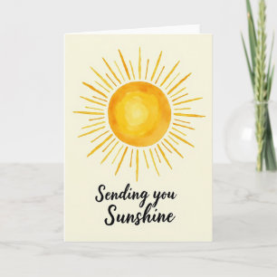 Joyful Radiant Sun Card