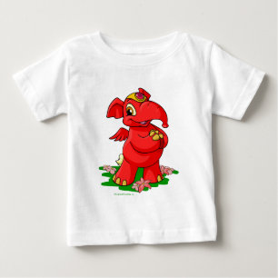 Joyful red Elephante in Shenkuu Baby T-Shirt