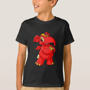 Joyful red Elephante T-Shirt