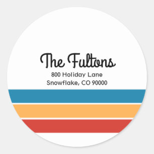 Joyful Return Address Envelope Seal