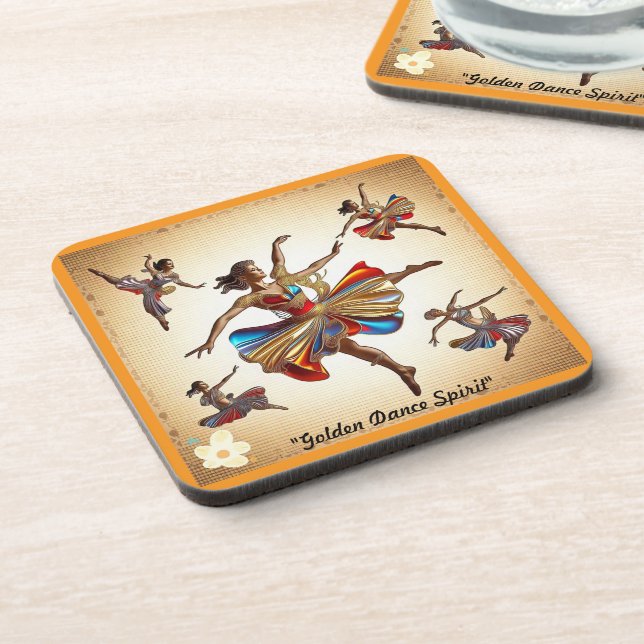 "Joyful Rhythms of Dance" Coaster (Left Side)