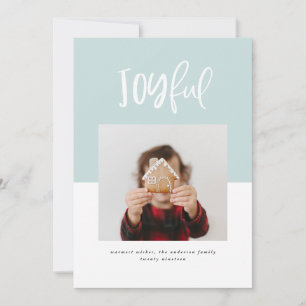 joyful script photo plaid elegant colourful