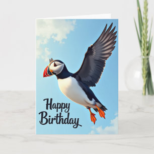Joyful Seabird Flight Card