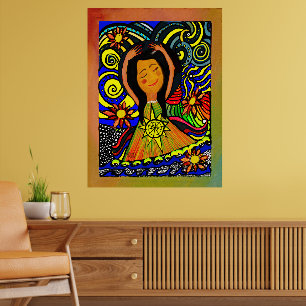 Joyful Serenity: A Celebration of Inner Peace Poster