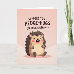 Joyful Spiny Friend Birthday Card