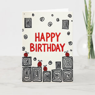 Joyful Spotted Blocks Card