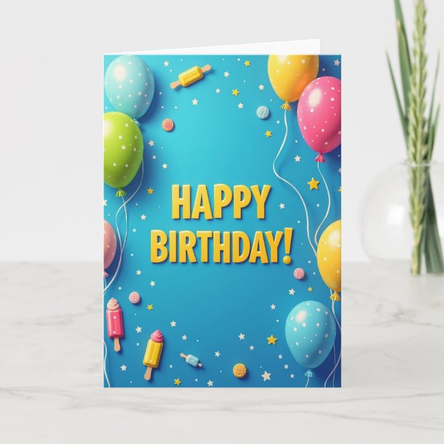 Joyful Star Sphere Card (Front)