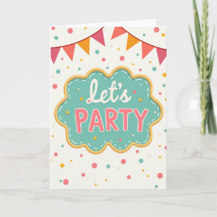Joyful Stitched Birthday Card