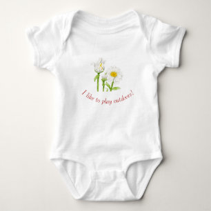 Joyful Summer on a Baby Bodysuit (S)