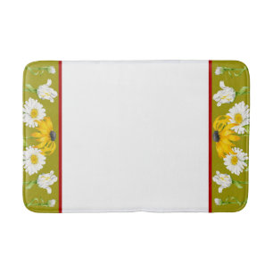 Joyful Summer on a Bath Mat