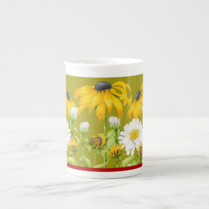 Joyful Summer on a Bone China Mug