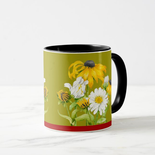 Joyful Summer on a Combo Mug (2) (Front Right)