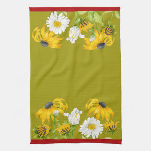 Joyful Summer on a Kitchen Towel