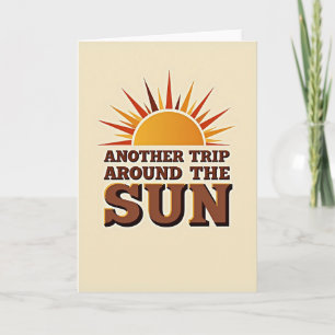 Joyful Sun Orb Birthday Card