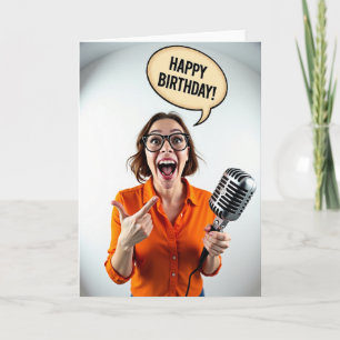 Joyful Surprise Birthday Card