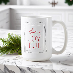 Joyful Symmetry Holiday Coffee Mug