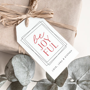 Joyful Symmetry Holiday Gift Tags