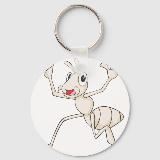Joyful Termite Key Ring (Front)