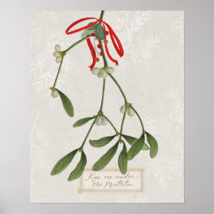 Joyful Tidings   Kiss Me Under The Mistletoe Poster