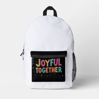 Joyful together Print Cut Sew Bag