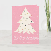 Joyful Transgender Christmas Tree Holiday Card