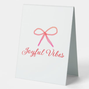 Joyful vibes christmas RED BOW holiday family name