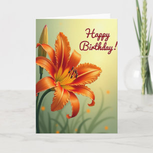 Joyful Vibrant Bloom Card