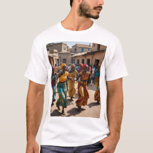 Joyful Village Dance of Celebration T-Shirt