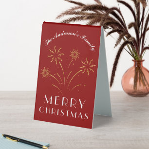 Joyful Warm Merry Christmas Party Plastic