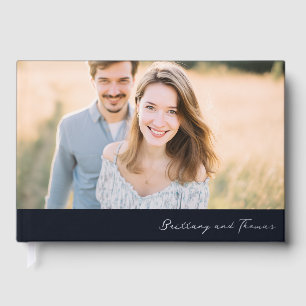 Joyful Warm Romantic Photo Guest Book