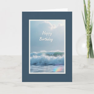 Joyful Wave Birthday Card