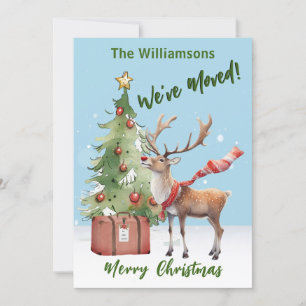 Joyful We've Moved Christmas Tree Announcement