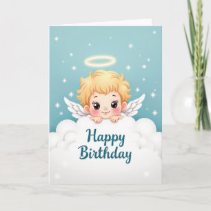 Joyful Winged Figure Card