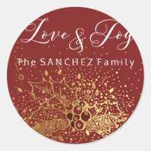 Joyfully Confetti Classic Round Sticker, Matte