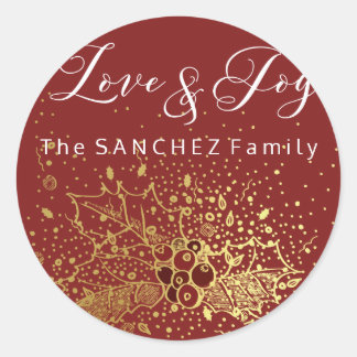 Joyfully Confetti Classic Round Sticker, Matte Sticker