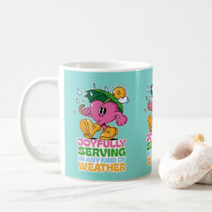 Joyfully Serving In Any Kind Of Weather Coffee Mug