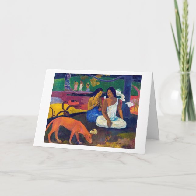 Joyfulness, Gauguin Card (Front)