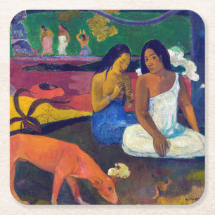 Joyfulness, Gauguin Square Paper Coaster