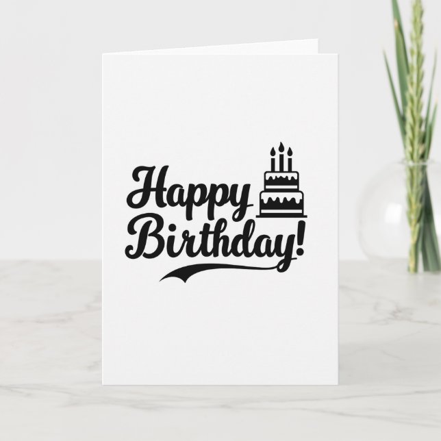 Joyous Cake Script Card (Front)